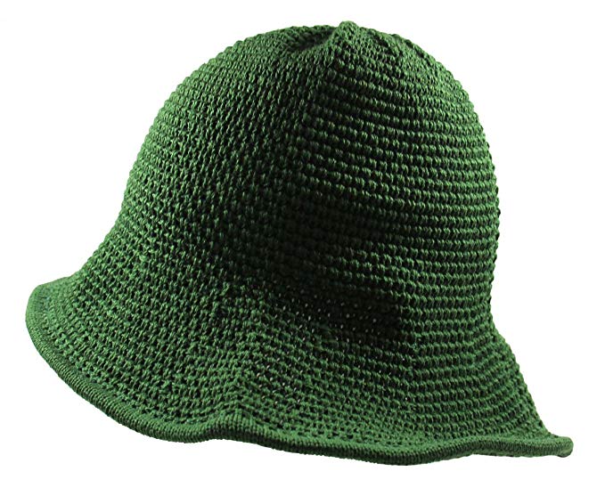 RW Knitted Crochet Fordable Hat With Flexible Wire Brim