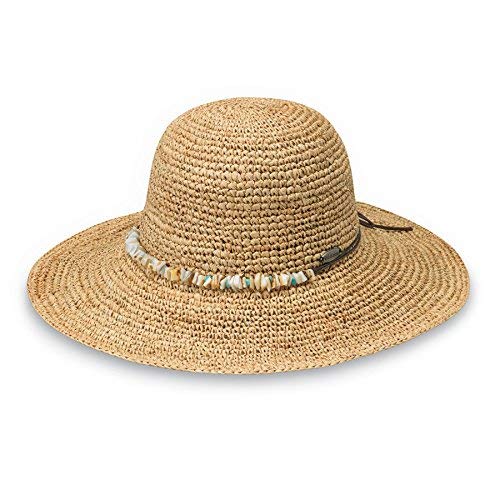 Wallaroo Hat Company Women's Sabrina Sun Hat - UPF 50+ - Adjustable Fit