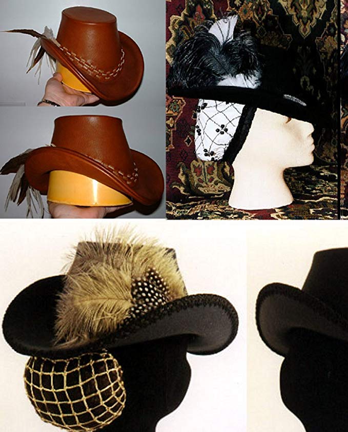 Women's Elizabethan Arched Brim Tall Hat Pattern