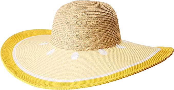 San Diego Hat Company Women's Ultrabraid Sun Brim Fruit Hat
