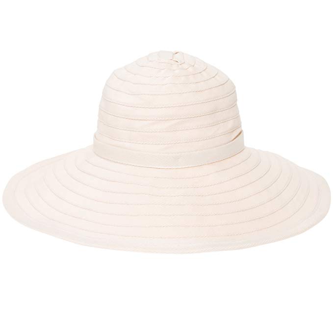 San Diego Hat Company Ribbon Large Brim Sun Hat