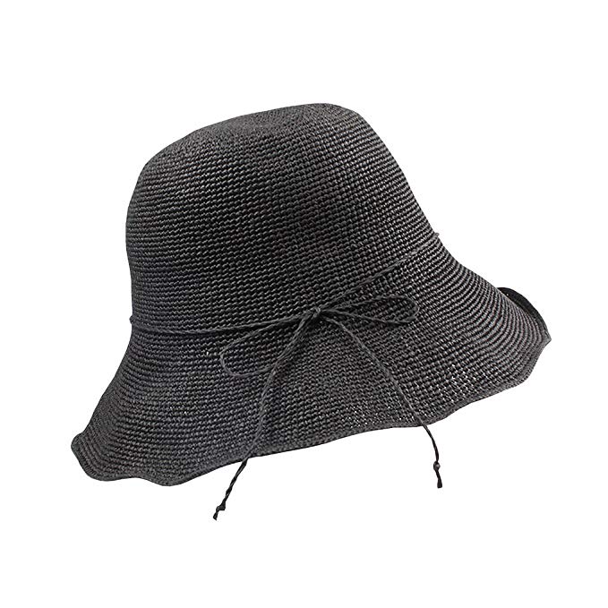 Evedaily Women Sun Hat Summer Cool Hat Wave Brim Hat Summer Beach Straw Cap