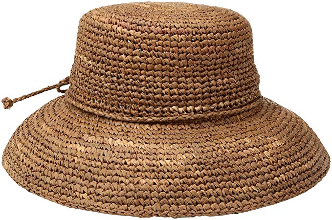 San Diego Hat Company Women's Crochet Raffia Hat