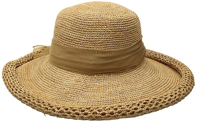 Callanan Women's Fine Roll Brim Hat with Chiffon