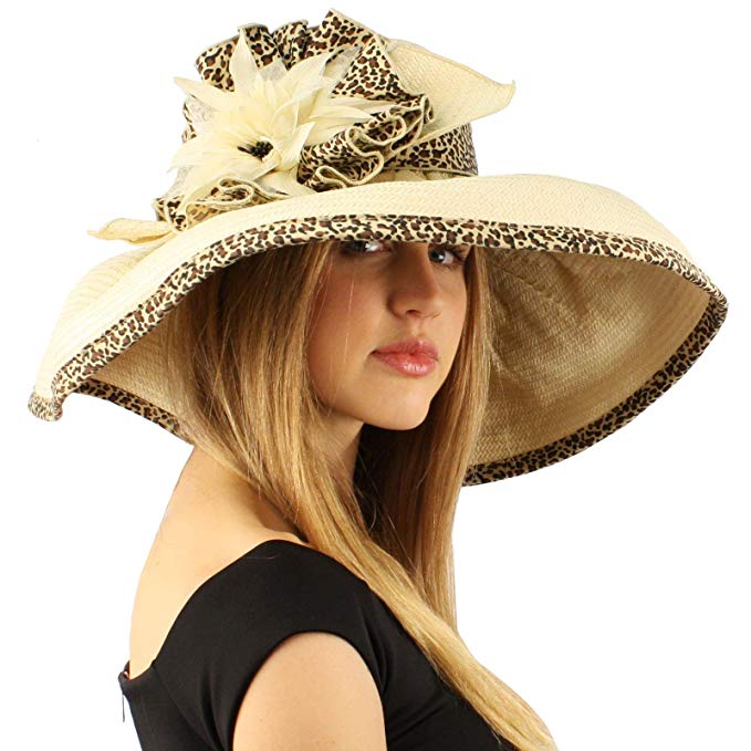 SK Hat shop Summer Floral Floppy Sun Big Wide 6