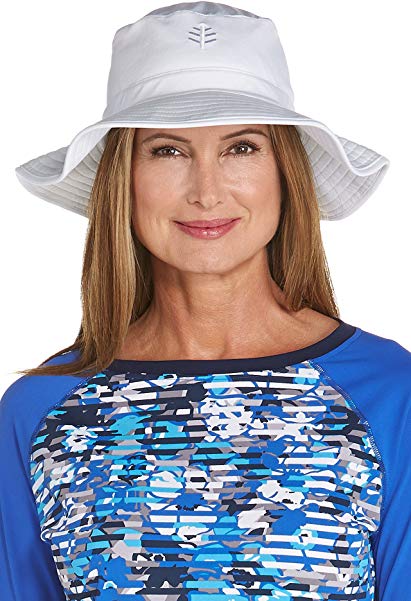 Coolibar UPF 50+ Women's Chlorine Resistant Bucket Hat - Sun Protective